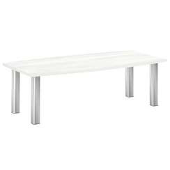 Yalta Стол переговорный M-LT.SP-2 Снежная Патина/Нержавеющая Сталь 2400*1200*750