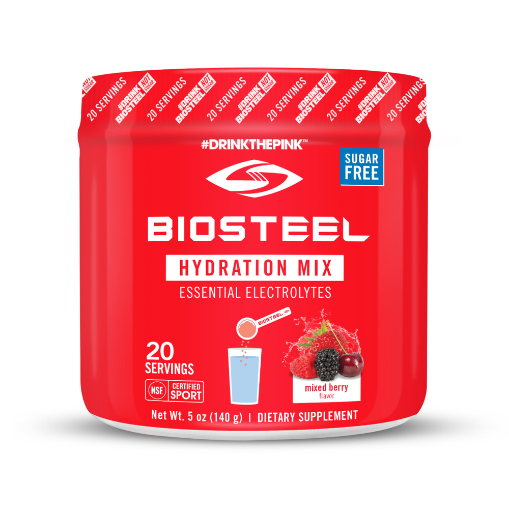 Изотоник Biosteel Hydration Mix Ягодный микс, 140 г