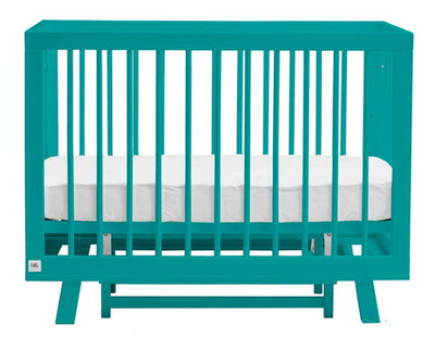 Кроватка детская Lillaland Lilla Aria с маятником Ocean Blue