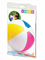 Мяч надувной пляжный Intex Цветные дольки 61 см, разноцветный, 59030