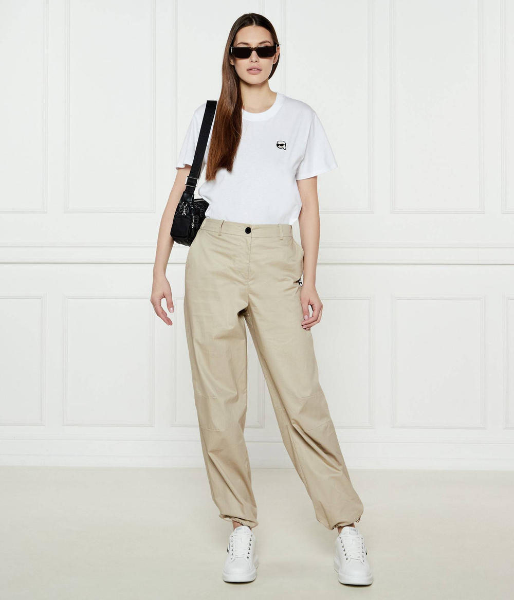 Футболка IKON PATCH Karl Lagerfeld - белый(A1W17025)