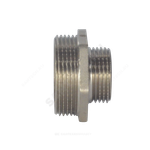 Ниппель латунь никель переходной Ду 15х10 (1/2"х3/8") НР SantechSystems