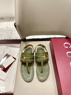 Gucci Horsebit Thong Sandal