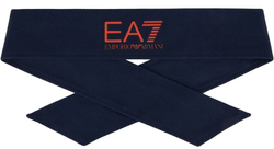 Теннисная бандана EA7 Unisex Woven Headband - night blue/orange