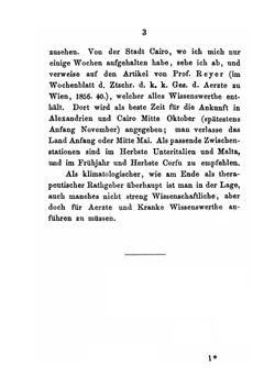 Der Winter in Oberägypten Als Klimatisches Heilmittel | J.P. Uhle