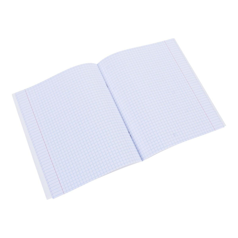 Тетрадь А5 48л клетка 98% (Funguru), микс цветов (комплект 3 шт)