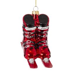 GAEM Украшение новогоднее "Лыжные ботинки", L12,5 W5,5 H9,5 см