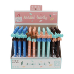 Ручка шариковая, автоматическая, Basir, синие чернила, серия "Слоник", 50 шт