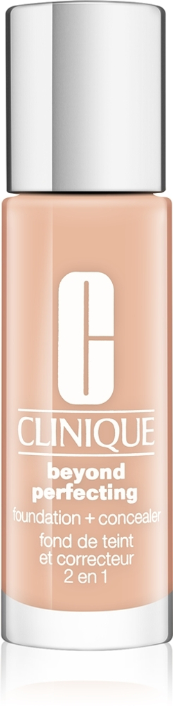 Clinique Beyond Perfecting Foundation + Concealer - Тональный крем и консилер 2 в 1, 30 ml
