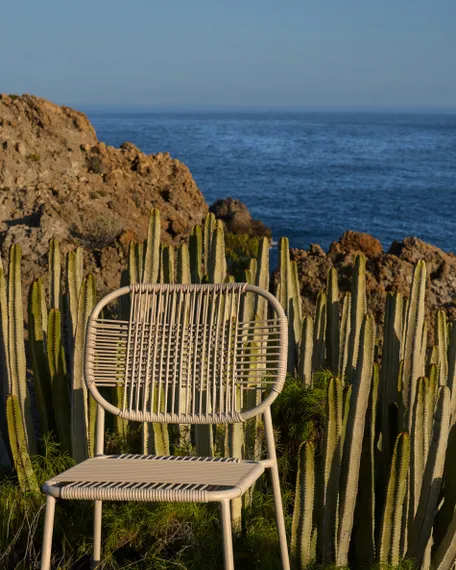 Садовый стул Talaier бежевый