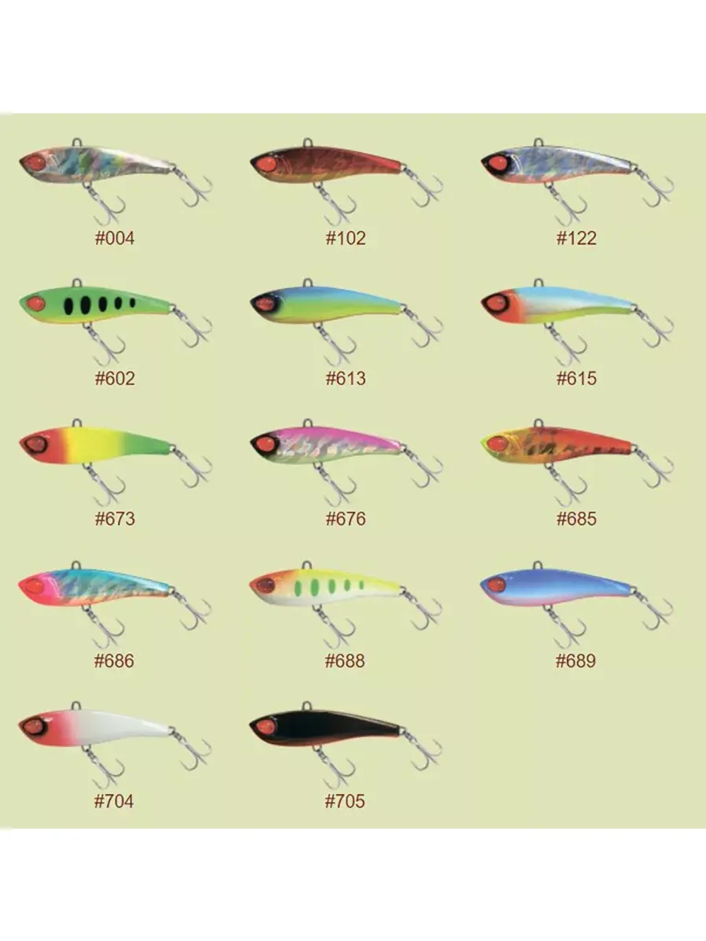 Воблер для рыбалки Wasabi Vib 85S #609