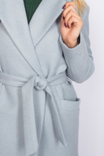 Полупальто женское демисезонное из кашемира оптом