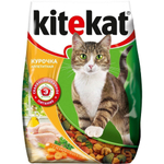 Сухой корм Kitekat для взрослых кошек, с курицей, 350 г