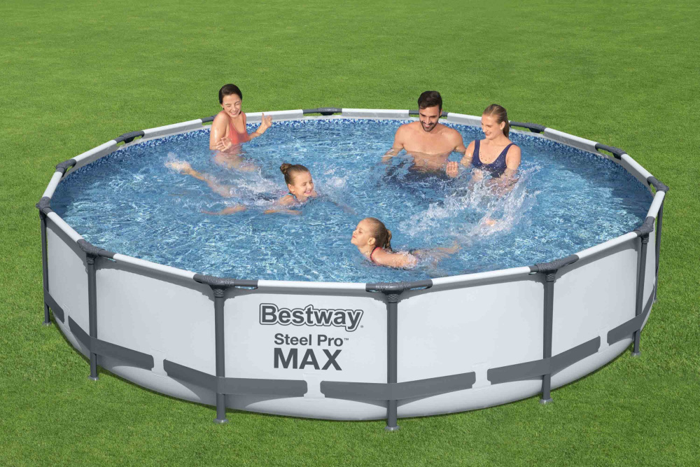 Каркасный бассейн Bestway 427х84 см + фильтр-насос 2006 л/ч (56595 BW)