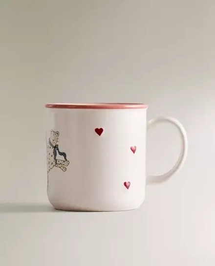 ZARA HOME ДЕТСКАЯ КРУЖКА ИЗ КЕРАМИКИ «ГЕПАРД», РАЗНОЦВЕТНЫЙ