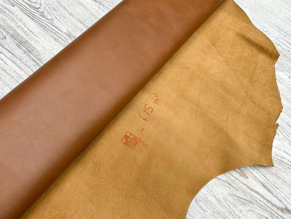 Piuma Tan (0,9-1,1 мм), цв. Коричневый, натуральная кожа