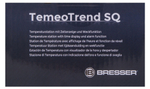 Метеостанция Bresser TemeoTrend SQ с радиоуправлением, белая