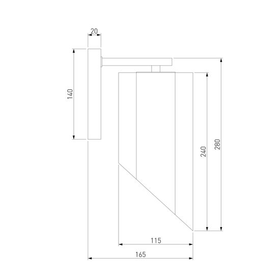 381/1 / настенный светильник