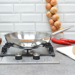 Сковорода 28см Общепит без крышки, корпус 0,6мм индукция ТРС 3,5мм