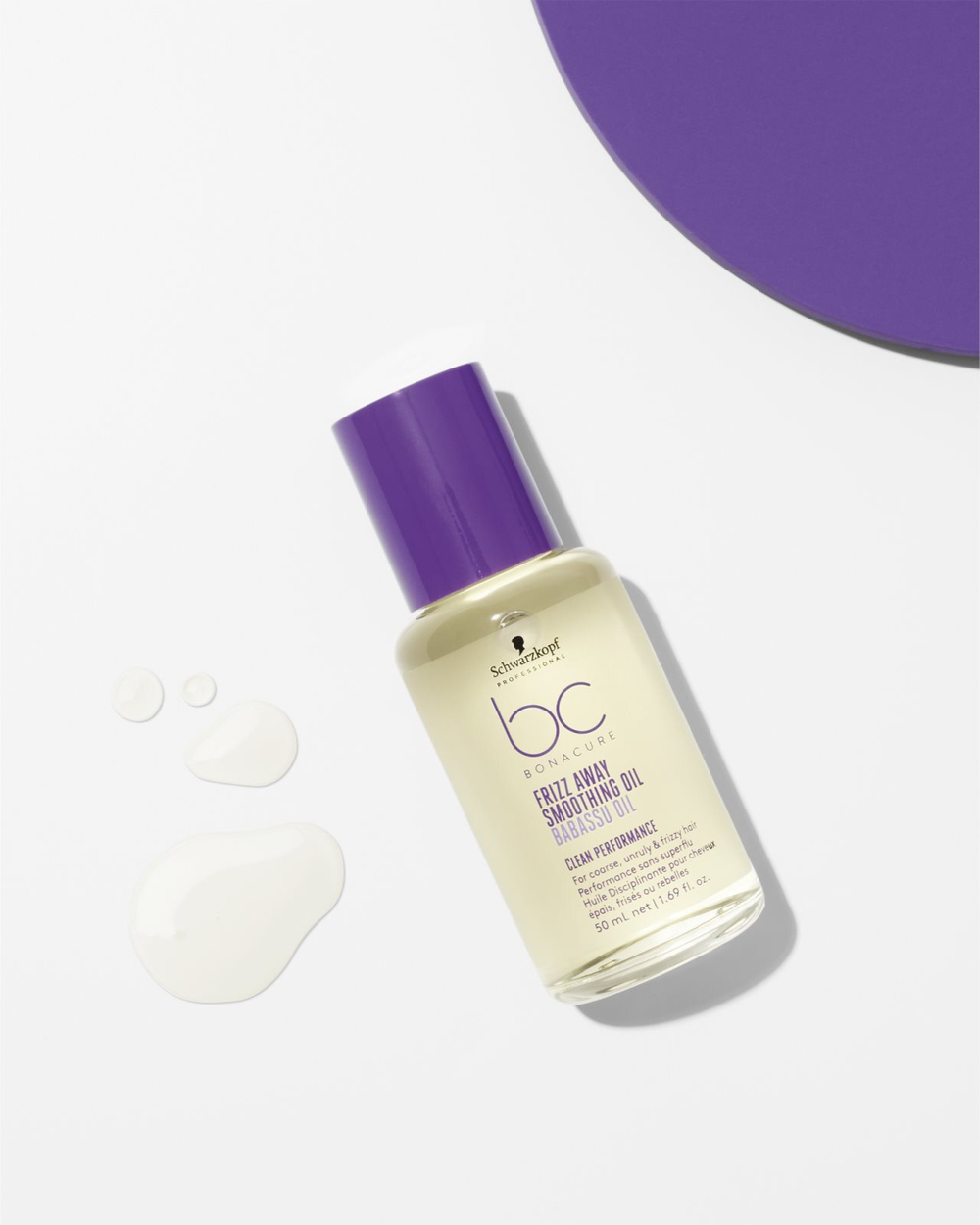 Schwarzkopf Professional BC Bonacure Frizz Away Smoothing Oil - масло для разглаживания волос /   50  ml  / GTIN 4045787726718