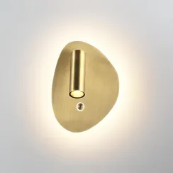 7185/9WL HIGHTECH ODL26 471 Настенный светильник брашированная бронза/металл IP20 LED 9W 580Лм 2700K/3300K/4000K 120° 220-240V ROY