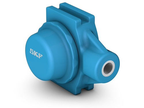Натяжной композитный узел с корпусным шарикоподшипником, с узким внутренним кольцом и фиксацией с помощью установочных винтов, без стандартизации, серия SKF для линий производства пищевых продуктов WSTUC 30M-CPSS-DFH