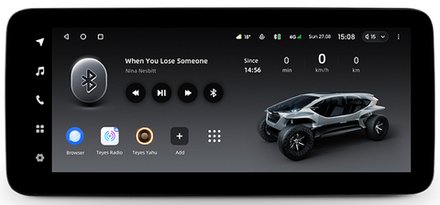 Магнитола для Mercedes-Benz A-класс (W176) 2012-2015 NTG 4.5/4.7 - Teyes LUX ONE монитор 12.3", Android 10, 6Гб+128Гб, CarPlay, 4G SIM-слот