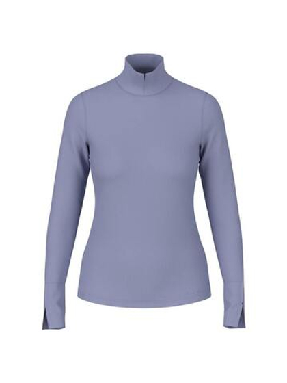 Marc Cain Водолазка из хлопка с декоративными разрезами