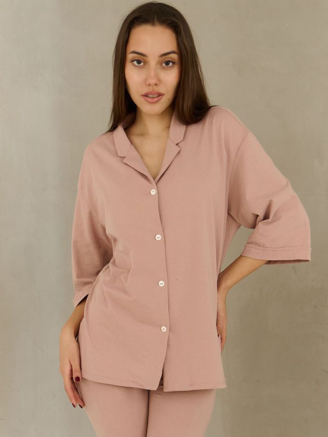 Рубашка Женская Какао