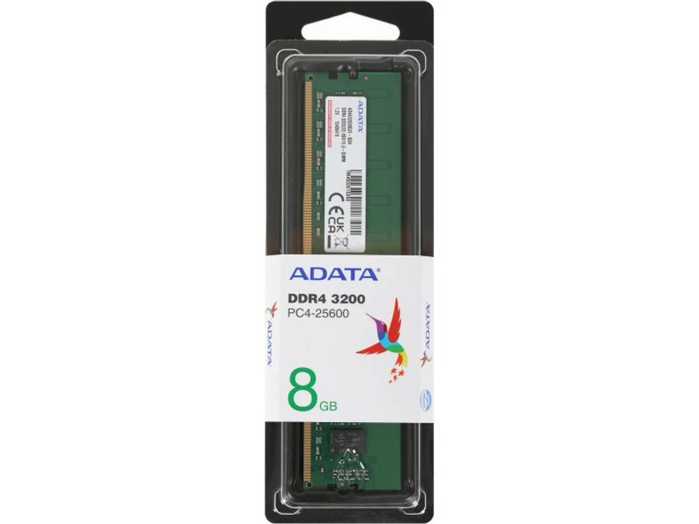 Оперативная память ADATA Premier AD4U32008G22-SGN, DDR4 1х 8ГБ 3200 МГц, DIMM, RTL