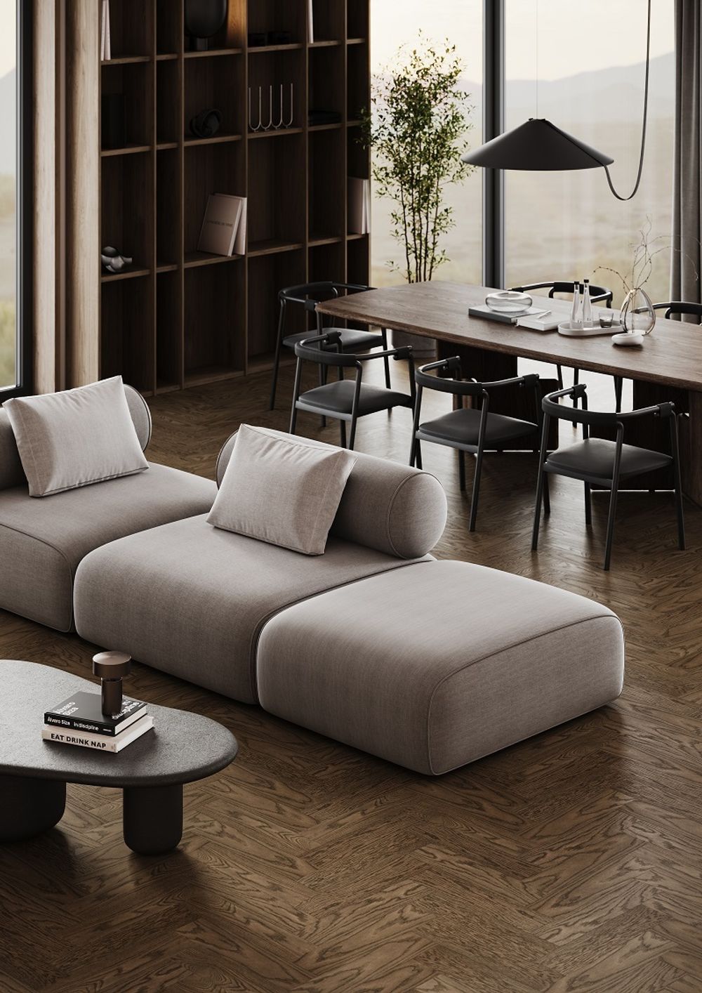 Fargo Quartz Parquet Дуб Брауни, 1,12 м²