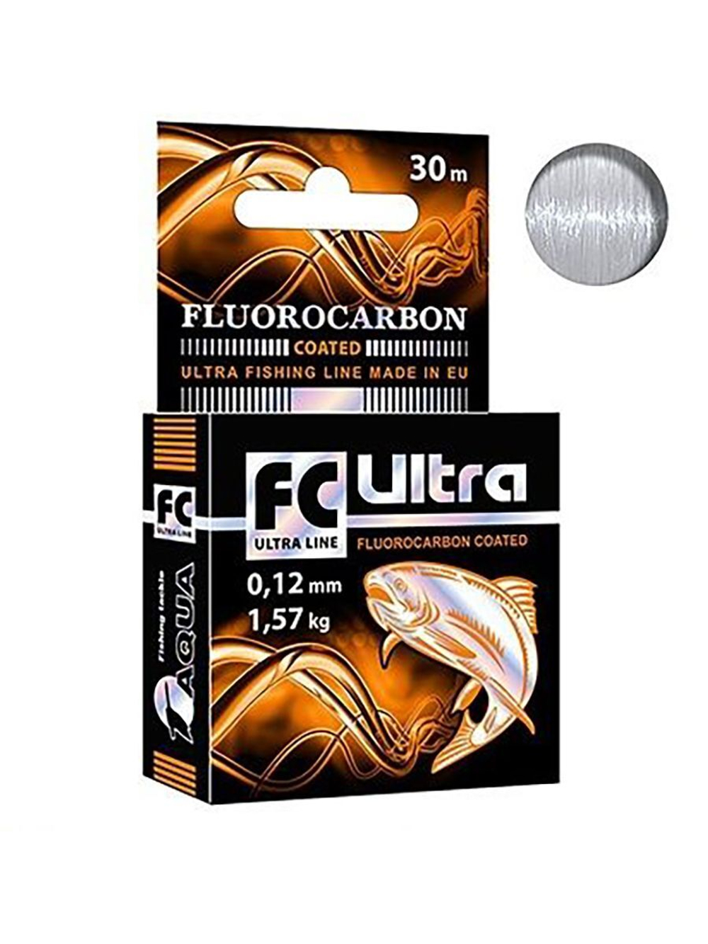 Леска FC ULTRA Fluorocarbon Coated зимняя 0,12 мм 1 шт