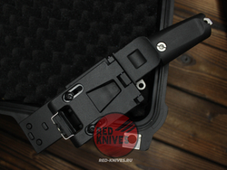 Нож Extrema Ratio Shrapnel OG А+++ V.2026 - черная рукоять, клинок свеилый