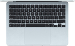 Ноутбук  Apple Macbook Air 13 (2025) 13.6 ", M, 16 Гб RAM, 512 Гб SSD, M4 10-Core GPU, Голубой