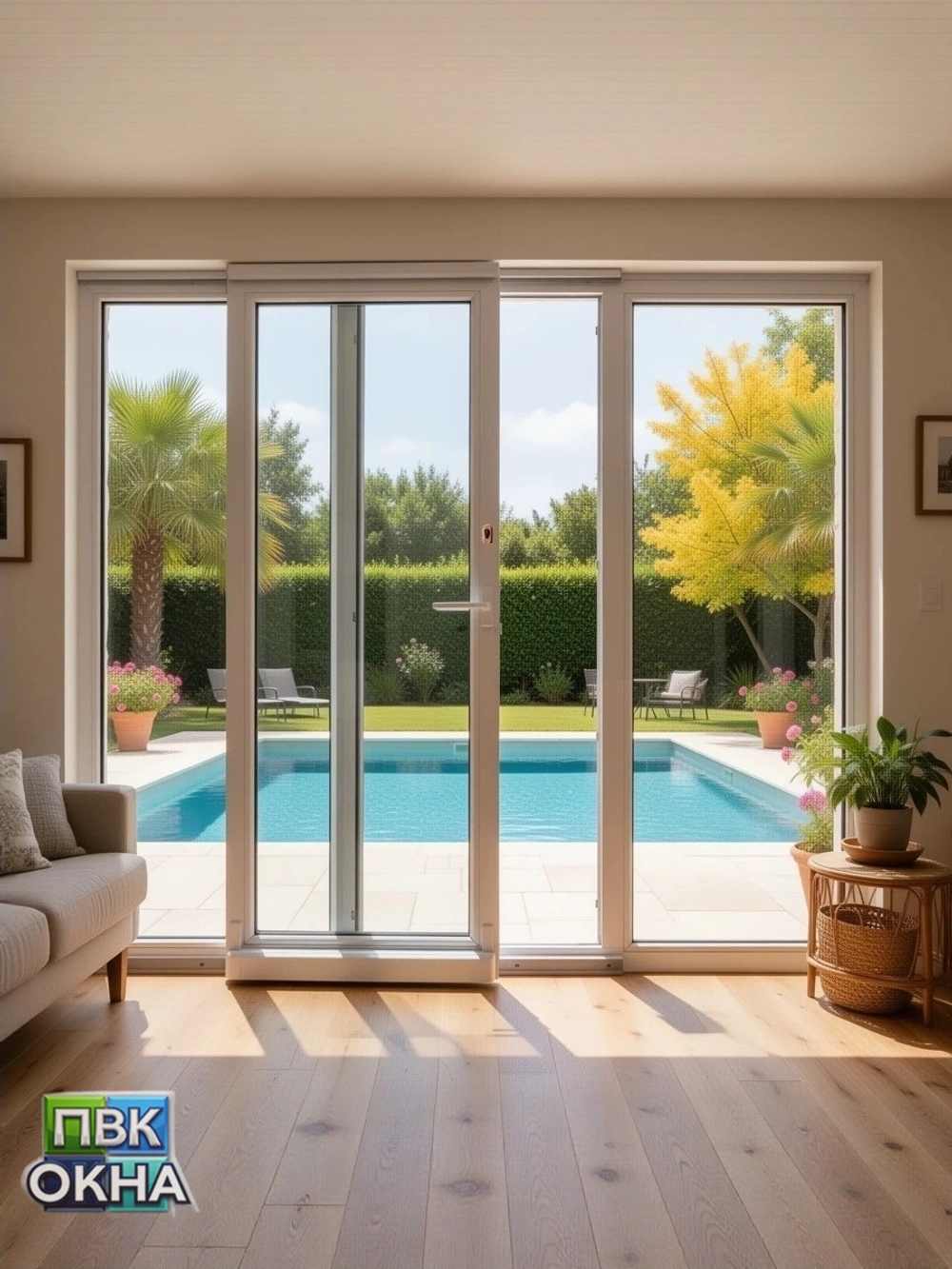 Раздвижные двери PSK-портал KBE Expert 70мм 5 камер