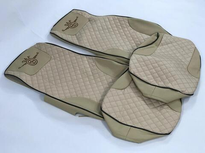 Чехлы Премиум стеганные кожаные DAF 105/106 от 2012- года D02