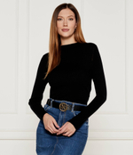 Хлопковый свитер Marc Cain - черный(XC 41.28 M53)