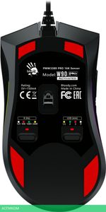 Мышь A4Tech Bloody W90 Pro черный