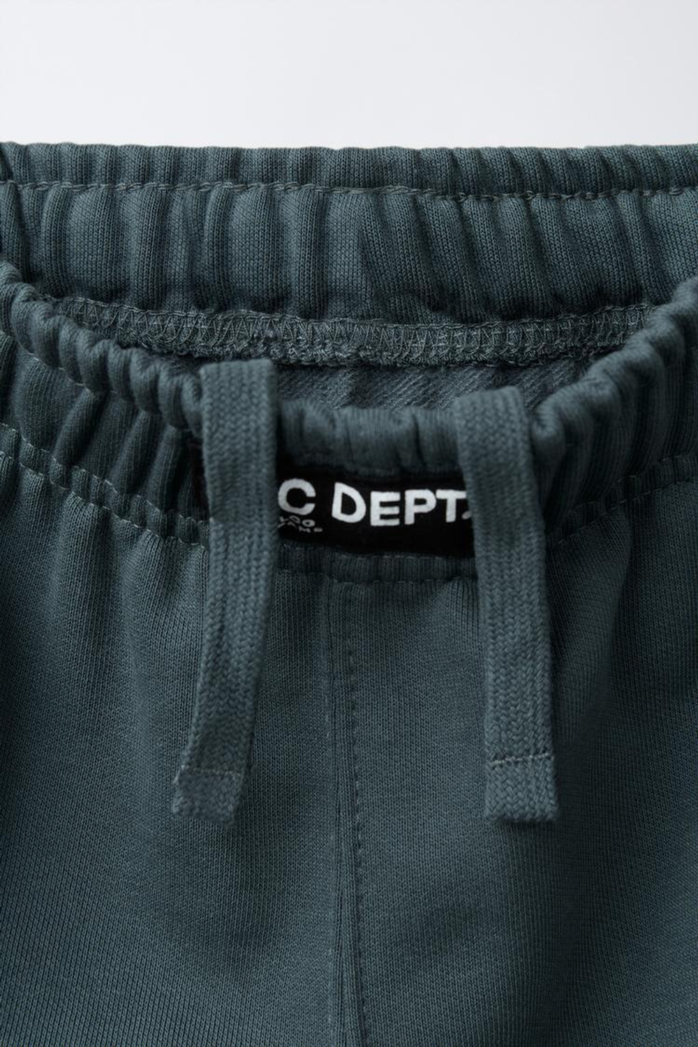 ZARA БРЮКИ STRAIGHT ИЗ МЯГКОЙ ТКАНИ С ЭТИКЕТКОЙ, НЕФТЯНОЙ