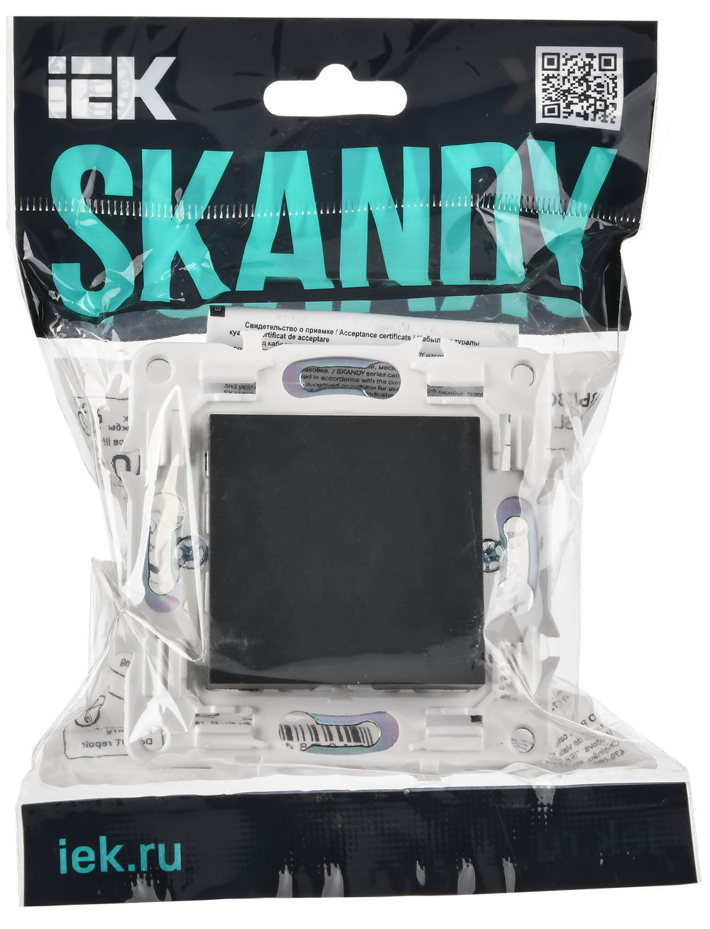 SKANDY Вывод кабеля SK-O01G графит IEK