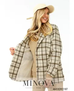 Пиджак 2187-молочный Minova