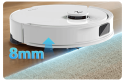 Робот-пылесос Roborock Q8 Max Pro белый (RU)