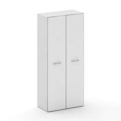 Cross Шкаф широкий высокий CR.ST-103 white Белый Бриллиант UM/Лакобель Белый 896*460*2000