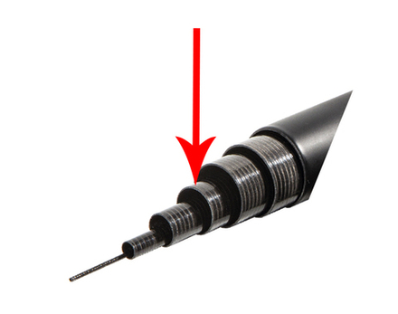 Секция № 4 к спин. Волжанка-телеспин тест 80-150гр 1.8м