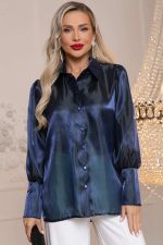 Блуза Вернисаж (сапфир) Б14317-34М LT Collection