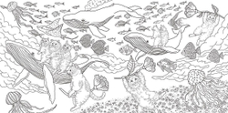 Cats and Friends of Fairyland. Coloring Book