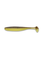 Приманка силиконовая Keitech Easy Shiner 4" PAL #01 Chartreuse Red Flake, 3 упаковки по 7 штук