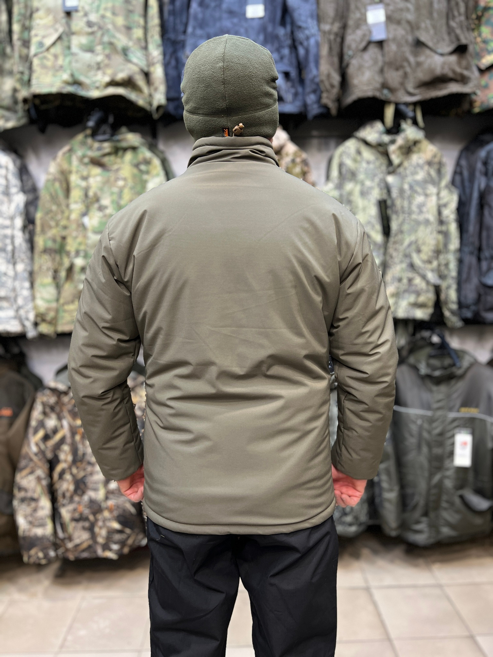 Куртка Двухсторонняя, GONGTEX Олива, Койот