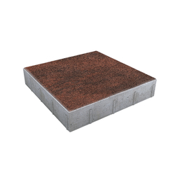 Тротуарная плитка КВАДРАТ 500х500 мм - Листопад гранит Клинкер