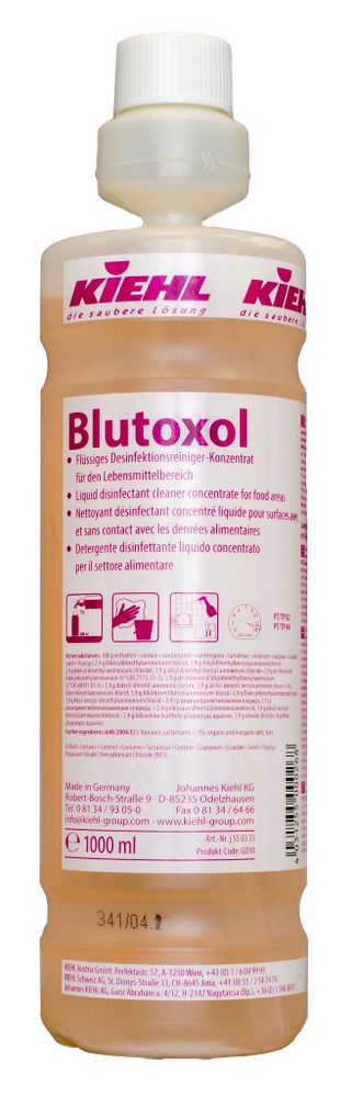 Kiehl Blutoxol Чистяще-дезинфицирующее для пищевых производств (концентрат) 1л